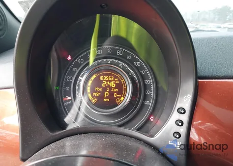 2014 Fiat 500 Sport z USA, uszkodzony, nr VIN 3C3CFFBR3ET288556